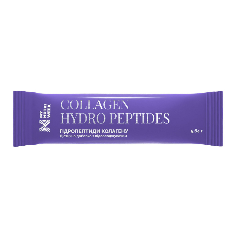Гидропептиды коллагена My Nutri WeekCollagen Hydro Peptides 1 саше (5,64 г) Скандинавские фрукты Киев - изображение 1
