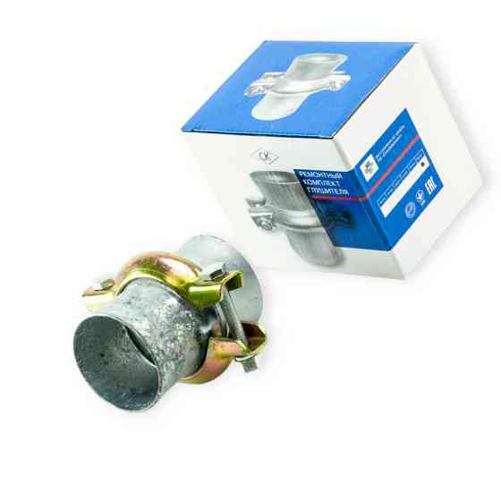 Хомут d=60 с патрубком глушителя Мукачево