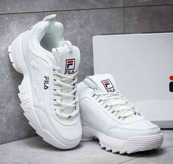 Кроссовки Женские FILA Disruptor Белые Кожаные Фила (размеры: 36,37) Видео Обзор Днепр
