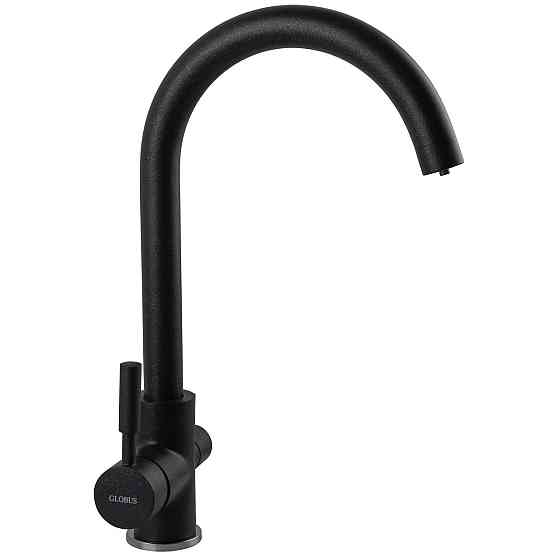 Смеситель для кухни под осмос Globus Lux LAZER GLLR-0333-1-ONIX (000014071) Киев
