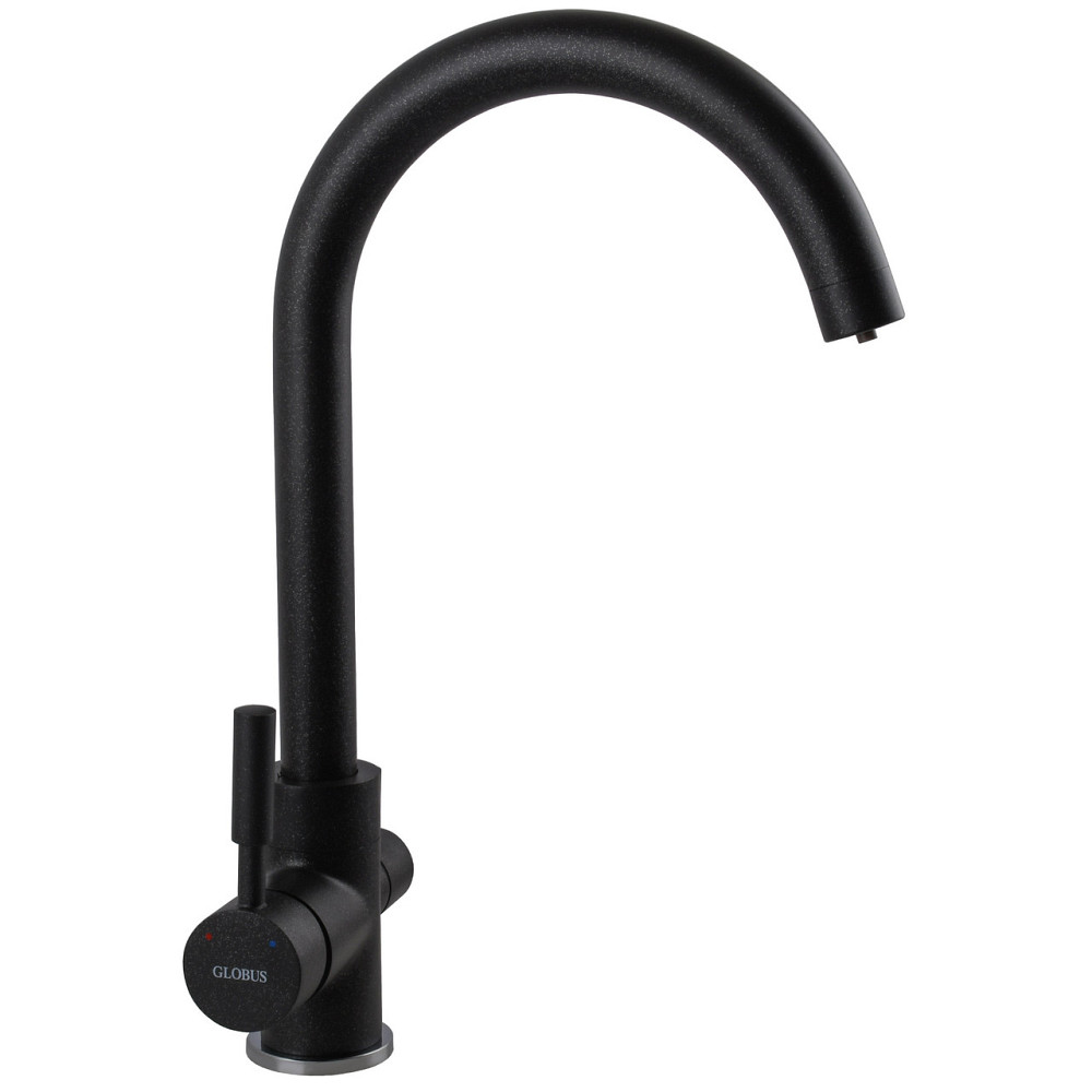Смеситель для кухни под осмос Globus Lux LAZER GLLR-0333-1-ONIX (000014071) Киев - изображение 2