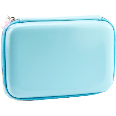 Пенал Cool For School двойной с эффектом аквариума 1 отделение Голубой (QT-5703-Blue) Винница - изображение 2