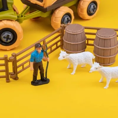 Ігровий набір Otamanko Веселий хутір (трактор із причепом, фермер із вівцями та курми) (8807) Вінниця - фото 2