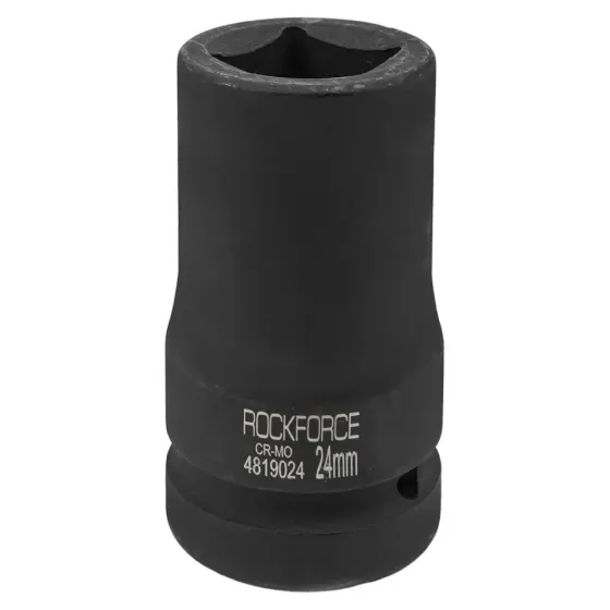 Головка ударная для футорки 1'' 24мм 4-гранна Rockforce Одесса