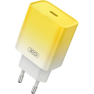 Зарядное устройство XO CE18 PD30W USB-C Yellow (XO-CE18-YEL) Винница - изображение 1