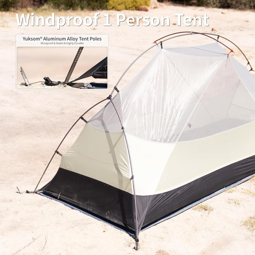 Намет одномісний легкий Naturehike Mongar Pro 1 (Оливковий) Київ - фото 2