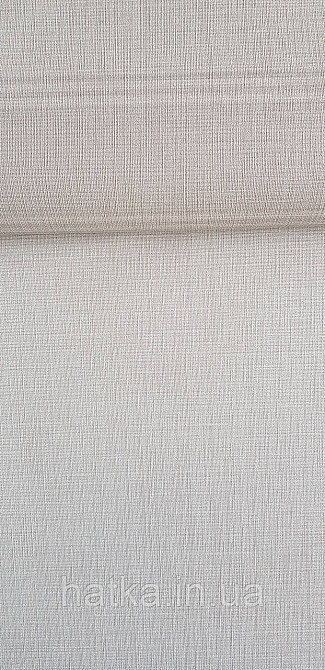 Обои виниловые на флизелине A.S.Creation UNITA 1.06x10 однотонные под ткань тонкая полоска рогожка матовые сер Киев - изображение 2