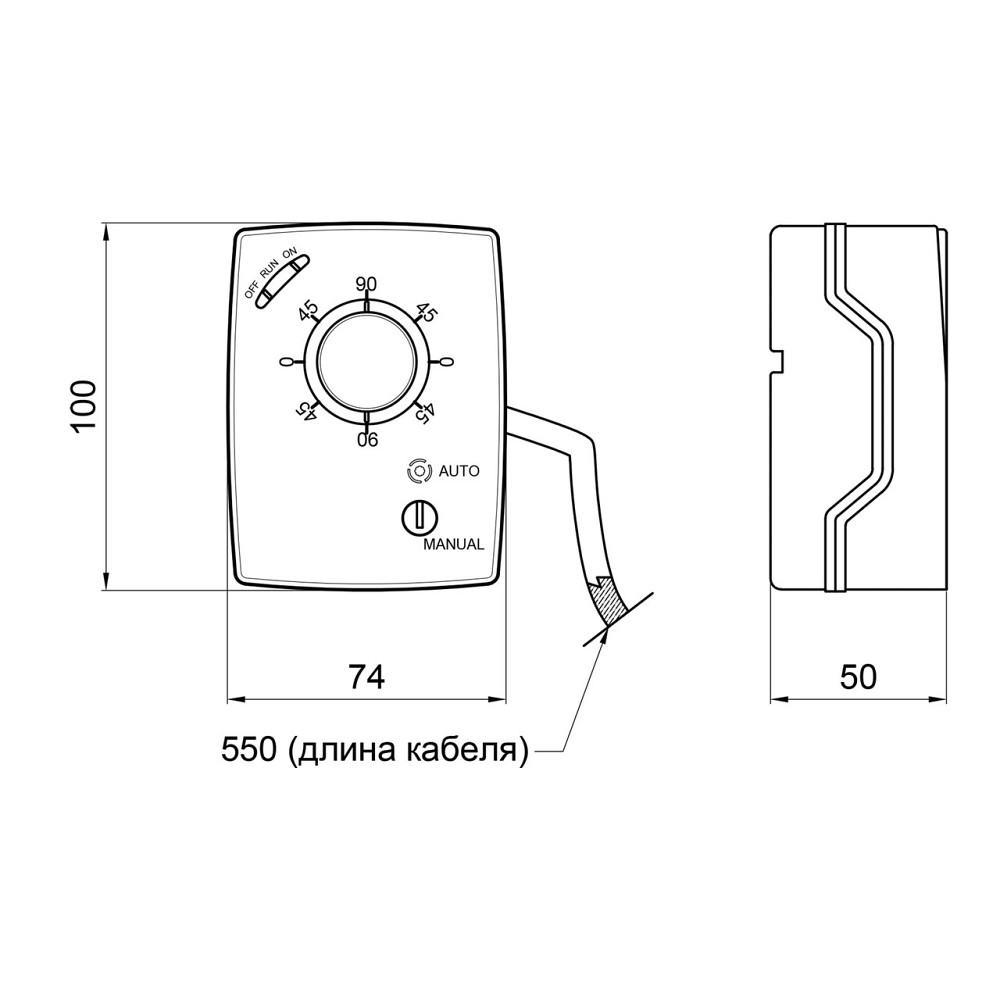 Сервомотор Thermo Alliance Standart для трехходового клапана SF394 Киев - изображение 2