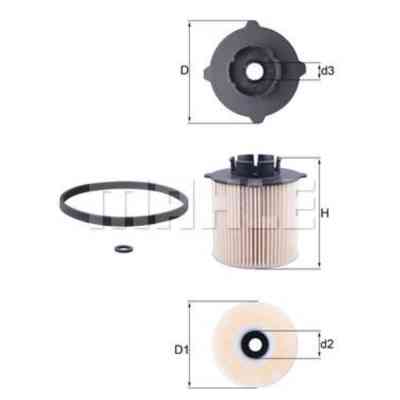 Фільтр паливний Champion KX265D Вінниця