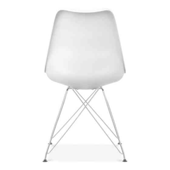 Стілець Тауер С пластиковий білий Днепр