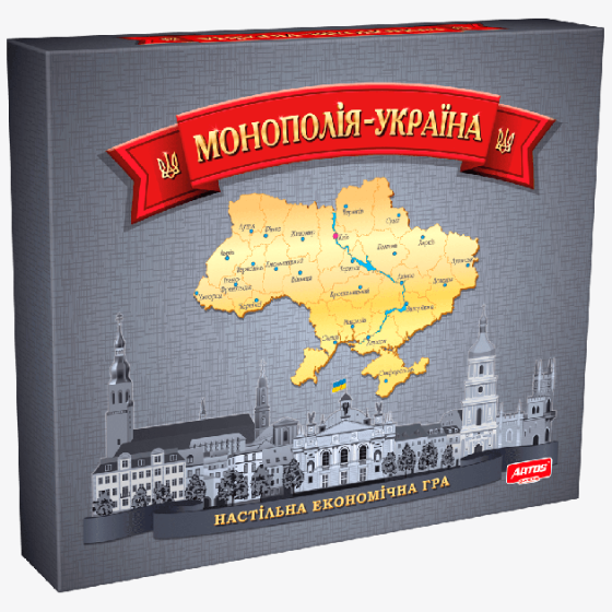 Настільна гра Artos Games Монополія Україна (GAG10040) Чернігів