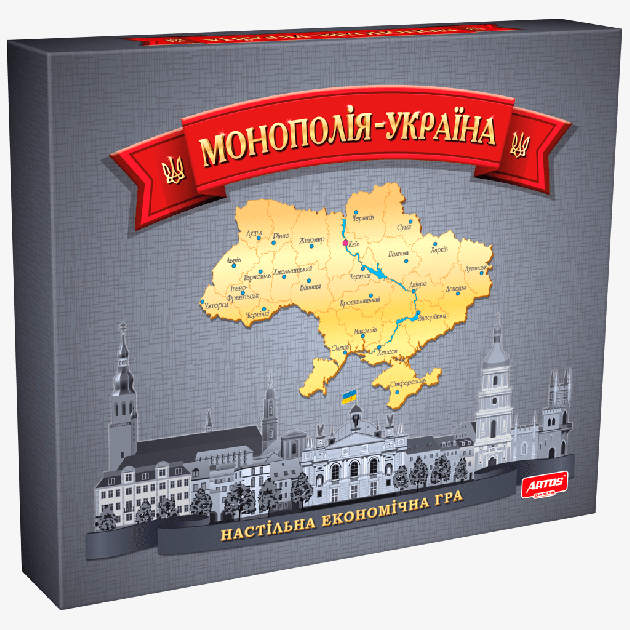 Настільна гра Artos Games Монополія Україна (GAG10040) Чернігів - фото 1