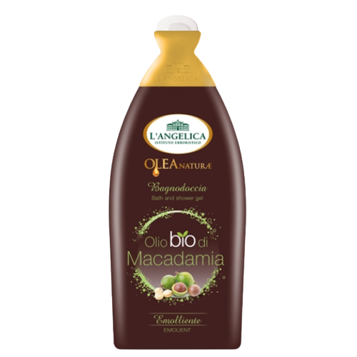 Органічна олія для ванни та душу 500 мл з макадамією Olea Naturae L'ANGELICA Житомир