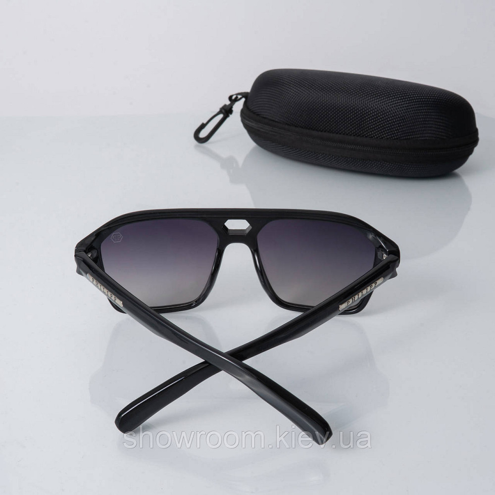 Чоловічі брендові сонцезахисні окуляри Рhilipp Рlein (9123) Київ - фото 3