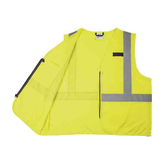 Жилет сигнальний Hi-Viz MILWAUKEE, жовтий (2XL/3XL) Одеса