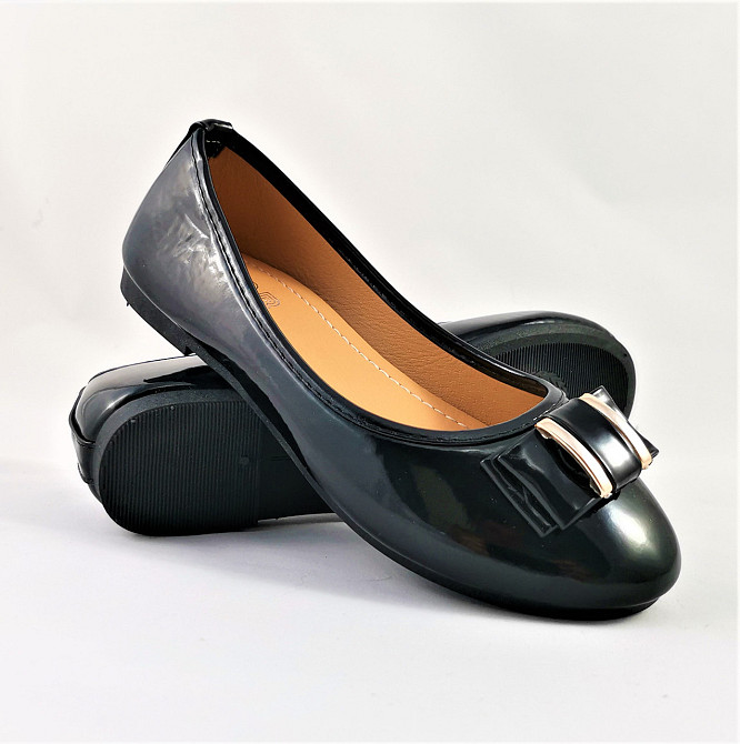 Жертовні Балетки Чорні Мокасини Туфлі (розміри: 37,38) - 25-1 Дніпро - фото 7
