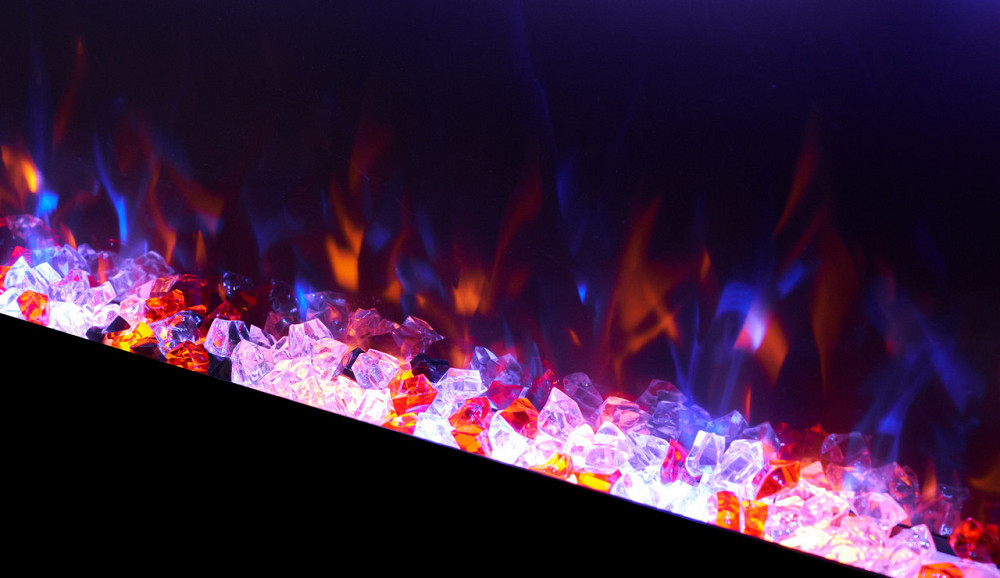 Электрокамин настенный ArtiFlame AF50RF с обогревом и звуком горения огня Львов - изображение 4