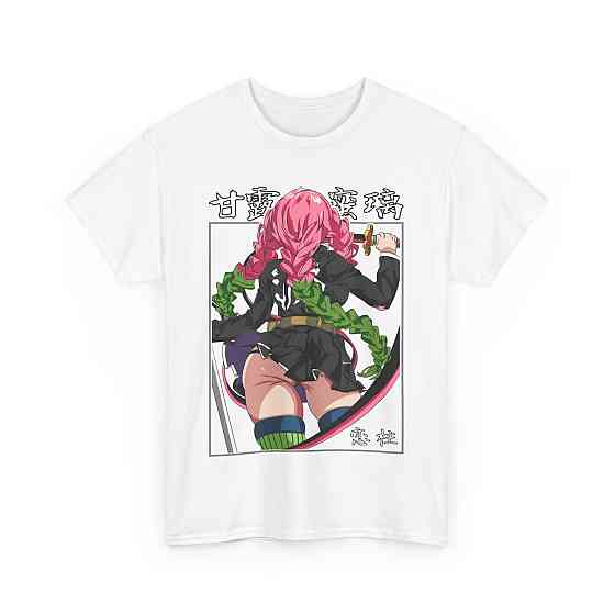 Футболка аниме Истребитель демонов оверсайз (S/M/L) Черний AnimeJ0044 Днепр