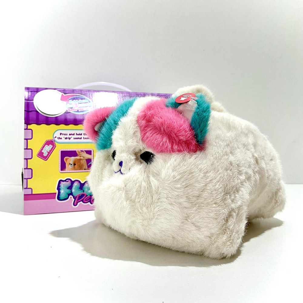 Собачка інтерактивна рухає хвостом моргає очима запис голосу Білий (M 17049) Чернигов - изображение 4