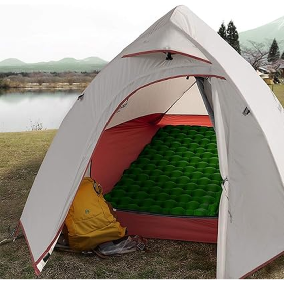 Килимок надувний Naturehike FC-10 NH19Z001-P, 65 мм, зелений Київ