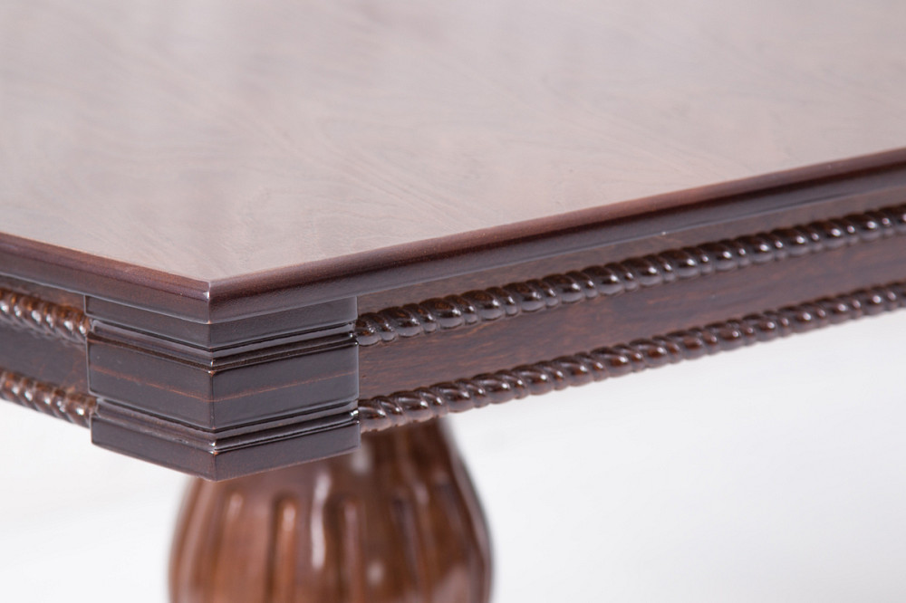 Стіл обідній Цезарь 200(+40)*100, темний горіх Київ - фото 3