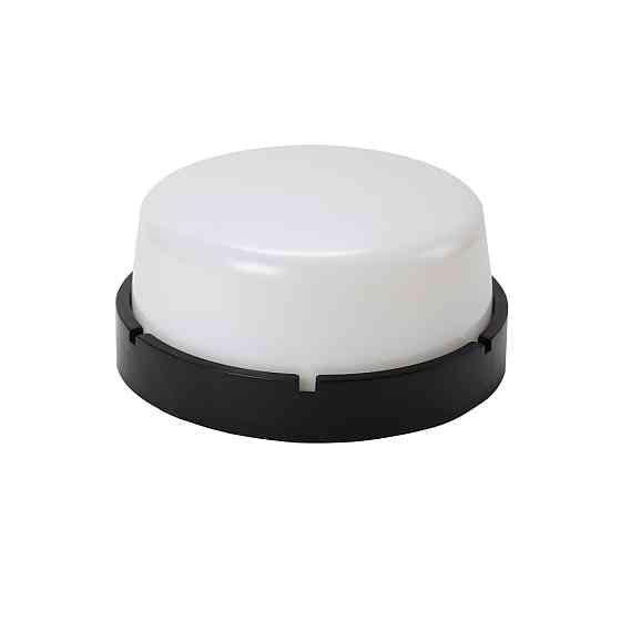 Світильник ERKA 1065D.i-Вlack-В з датчиком руху 26 W круглий чорний/білий Е27 IP 65 Київ