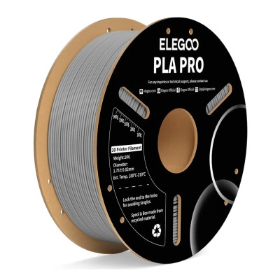 Пластик для 3D-принтера ELEGOO PLA PRO 1кг, 1.75мм, gray (50.203.0195) Винница - изображение 1
