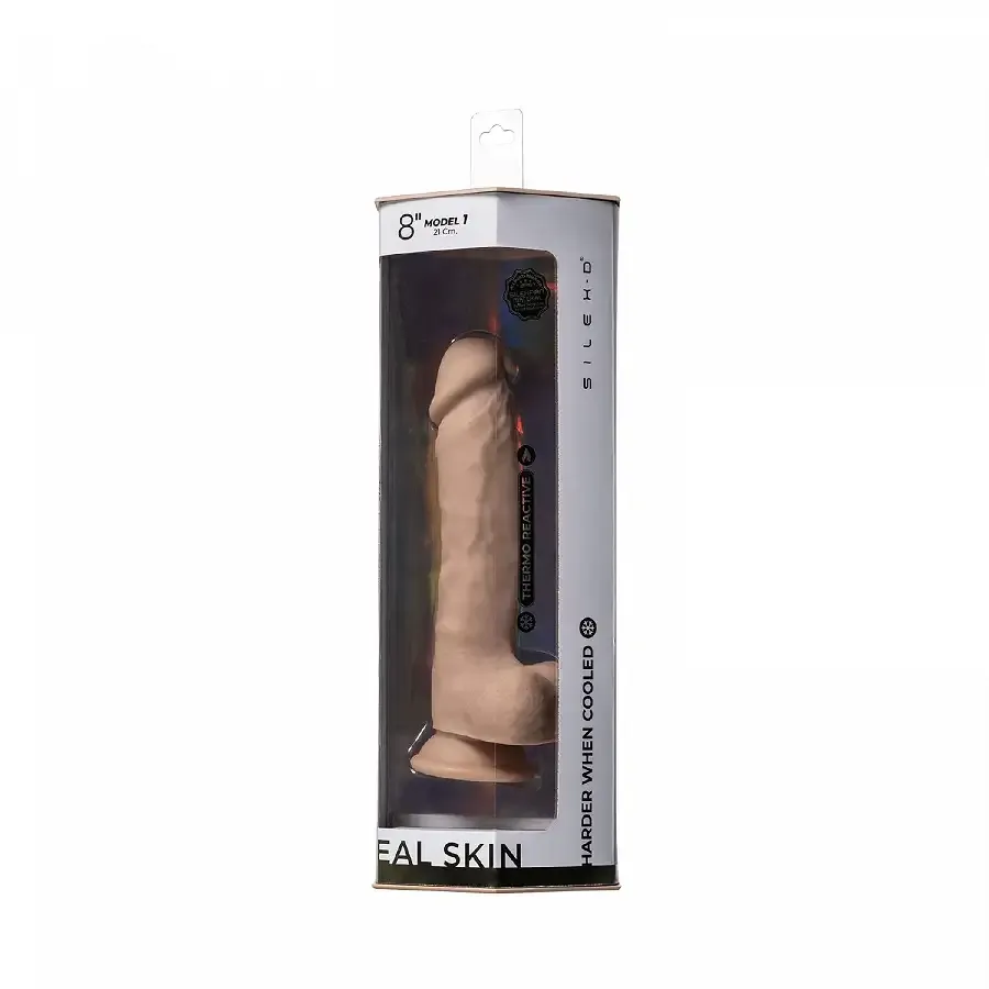 Фалоімітатор SilexD Vetus Real Skin Flesh (8in MODEL 1) Львів - фото 7