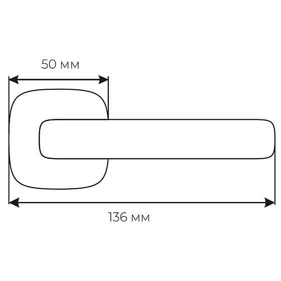 Ручка Colombo Robcinque ID 61 хром R ф/з Киев