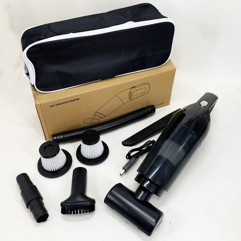 Автомобільний пилосос LT-113 потужність 120 Вт акумуляторний 30 хвилин роботи WZ-86 Львів - фото 3