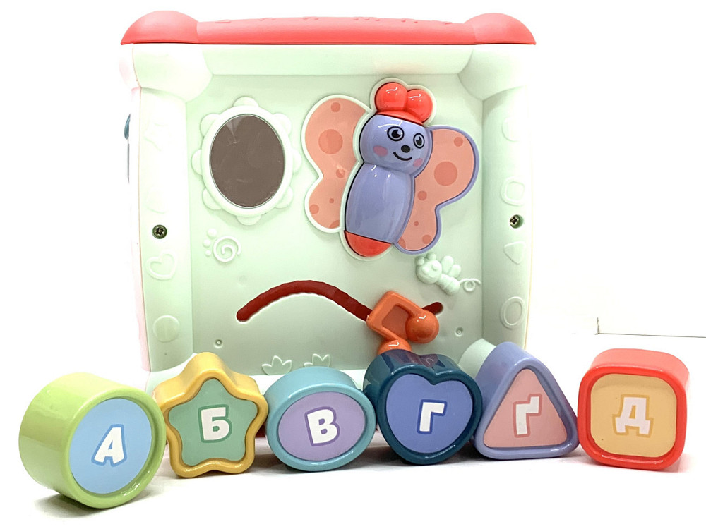 Мультикуб TK Group українське озвучування вивчення літер форм кольорів пісні сортер Вид 2 (42666) Чернігів - фото 8