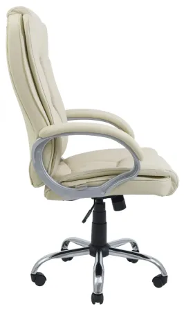 Офісне Крісло Керівника Richman California Хром М1 Tilt Бежевий Київ