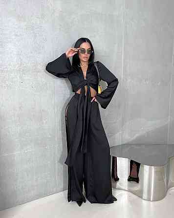 Женский стильный романтичный костюм шелк армани Одесса