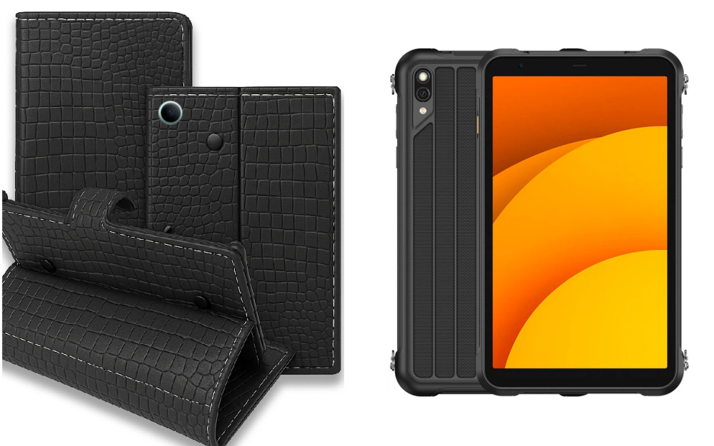 Книжка-трансформер для планшета Ulefone Rugking Pad Pro, Rugking Pad 2 Pro, колір Black Krokodil Black Київ - фото 1