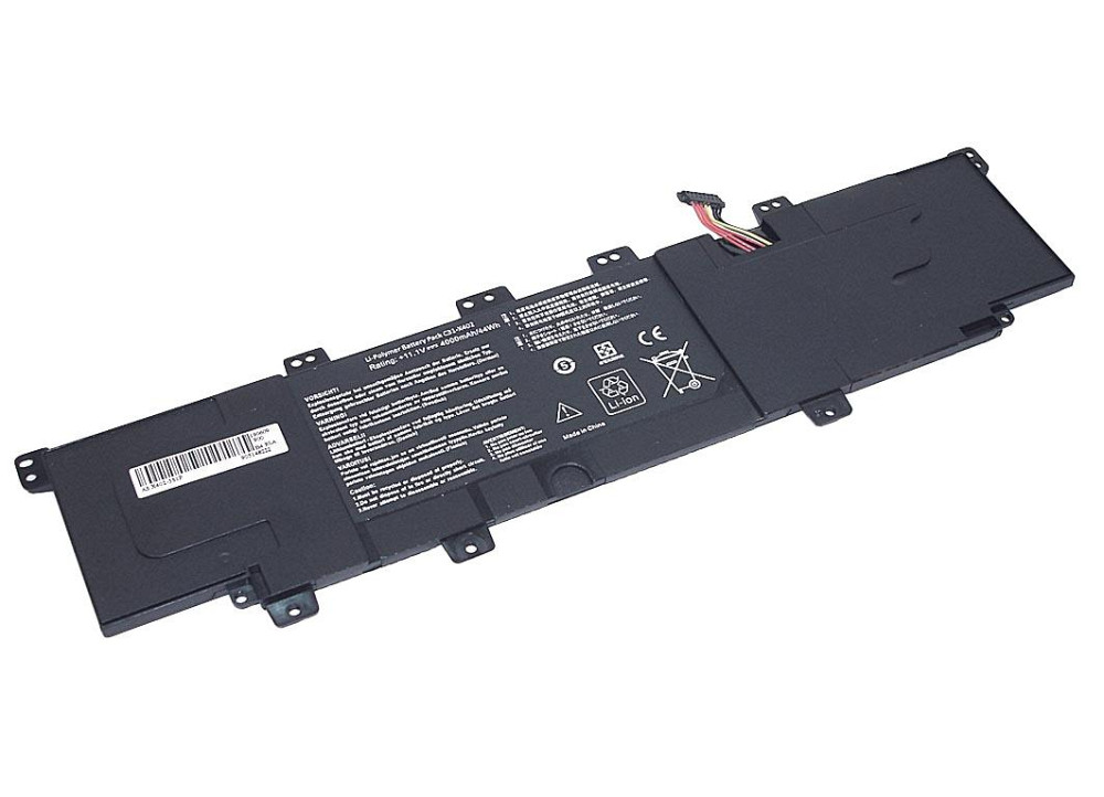 Аккумулятор для ноутбука Asus C31-X402 VivoBook X402 11.1V Black 4000mAh OEM Вінниця - фото 1
