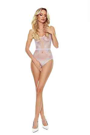 Бодистокінг Passion BS115 One Size, white Sex Aura Київ