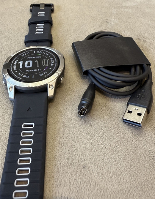 Garmin Fenix 7 47mm Silver. Харків - фото 1