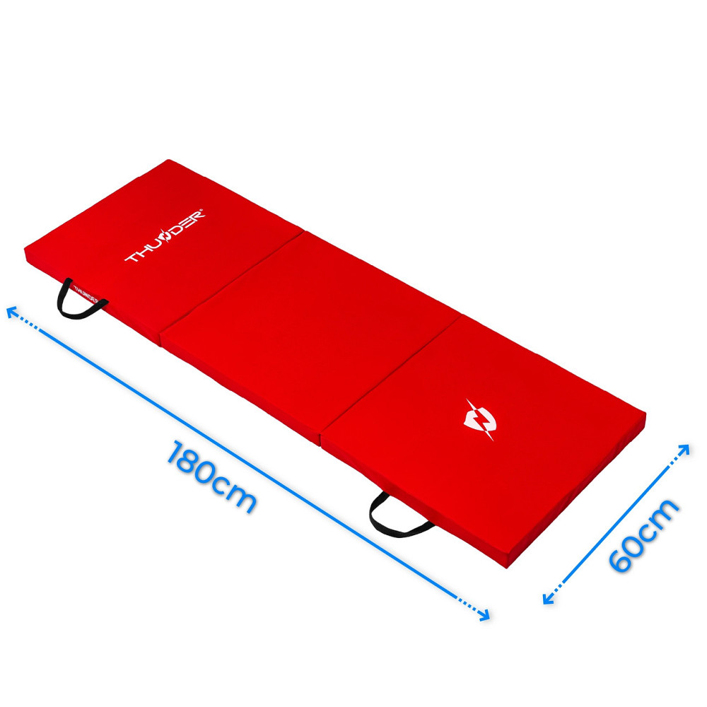 Мат гимнастический THUNDER MG-02, 180 x 60 x 5 см, красный Киев - изображение 5