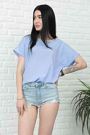 Летняя блузка футболка свободного кроя 