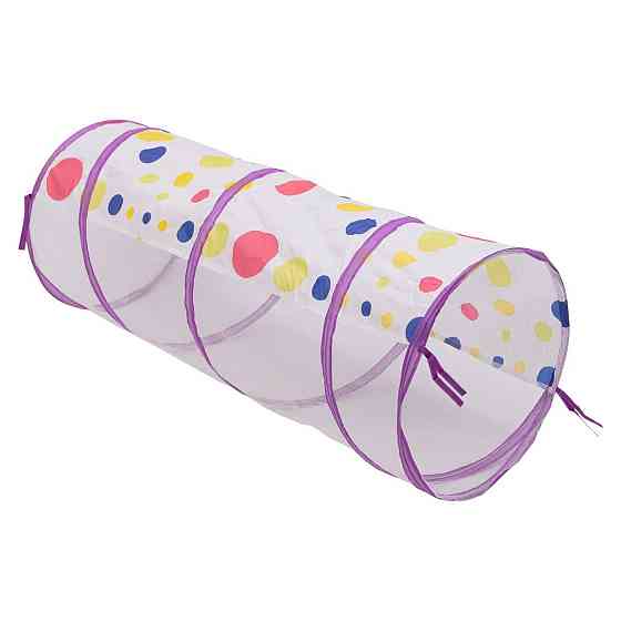 Дитяча палатка 3 в 1 з тоннелем і басейном, фіолетова Київ