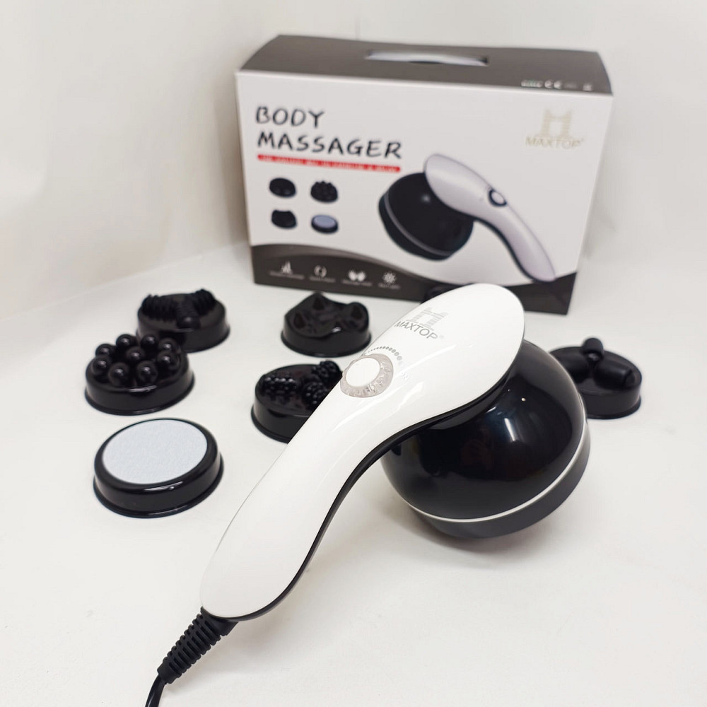Вибрационный массажер для тела Maxtop Magic Massager 8 в 1 BD-43 Львов - изображение 12