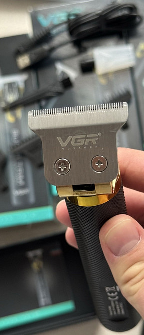 Тример машинка для бороди, голови VGR 082 Original метал. Київ - фото 3