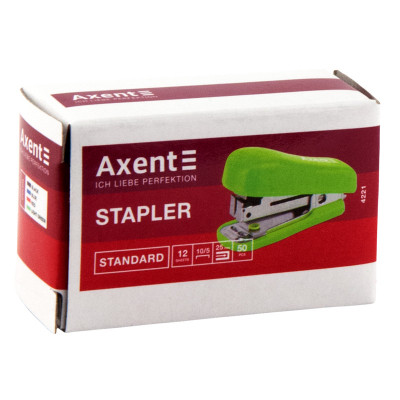 Степлер Axent Standard No. 10/5, 12 sheets, Blue (4221-02-A) Вінниця - фото 4