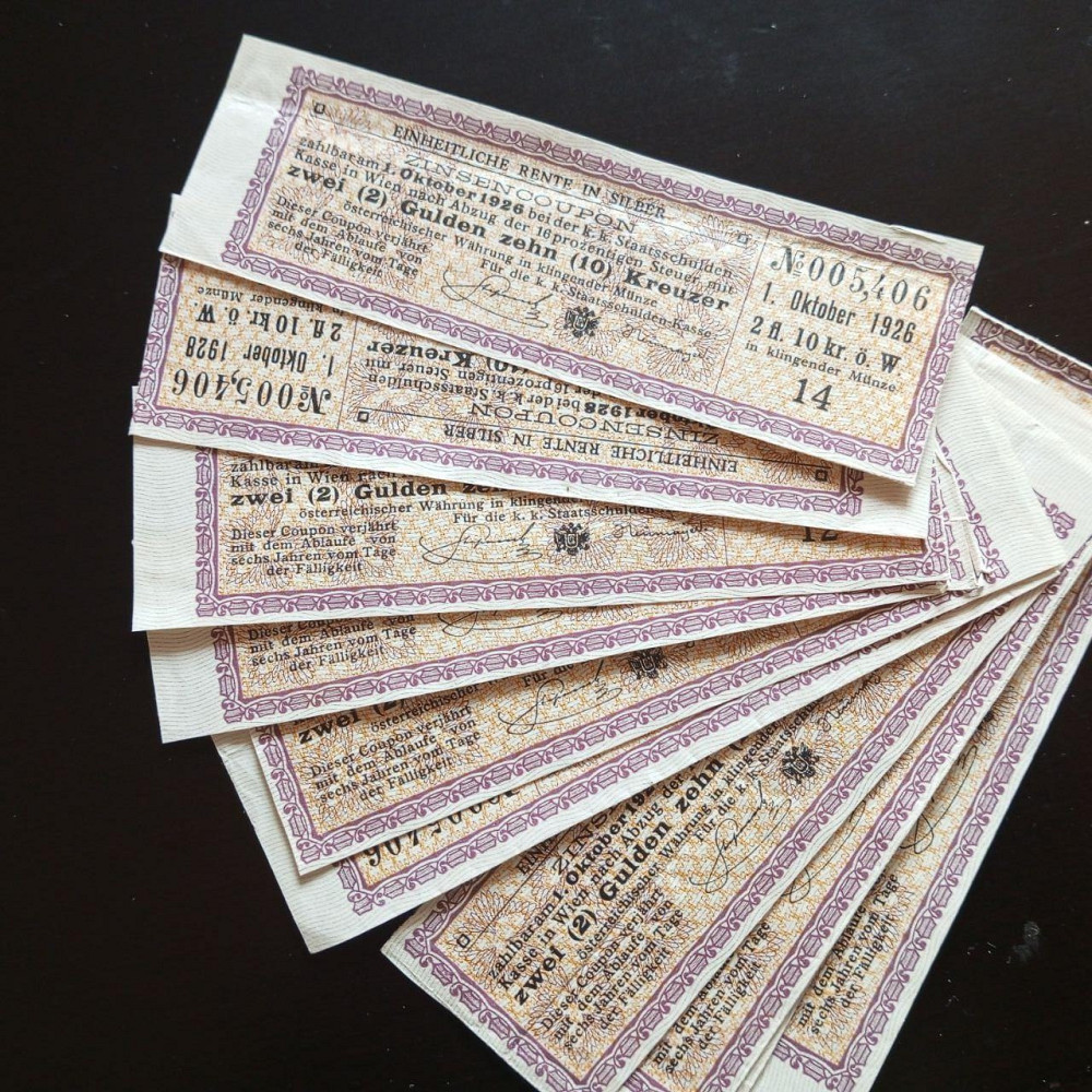 Купон облигации 1926г Акции. (16) Полтава - изображение 1