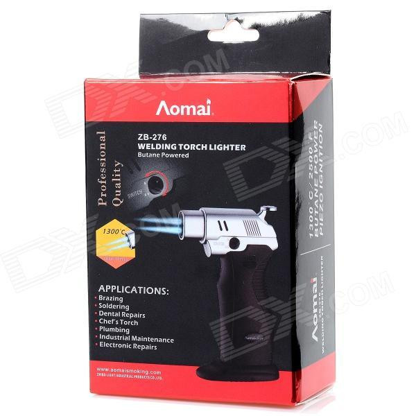 Газовая горелка с пьезоподжигом (ZB-276) мини горелка с двойным соплом + ГАЗ Полтава - изображение 1