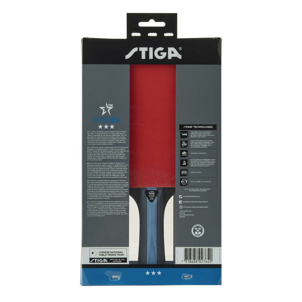Ракетка для настольного тенниса Stiga Future 3 Star FL (1213-3318-01) Киев - изображение 2