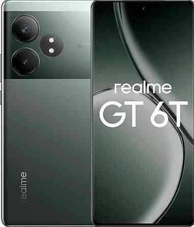 Телефон: Realme GT 6T 5G. 8/256Gb. RMX3853 NFC Razor Green. Київ