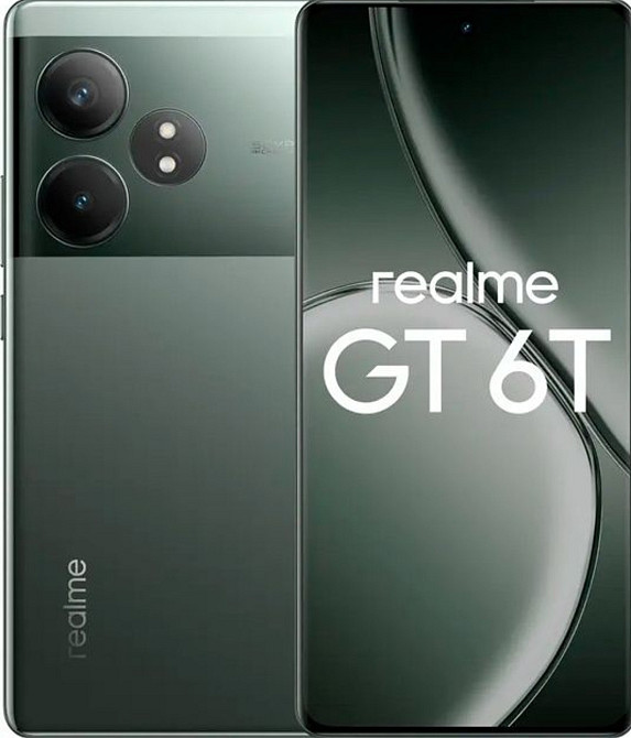 Телефон: Realme GT 6T 5G. 8/256Gb. RMX3853 NFC Razor Green. Київ - фото 3