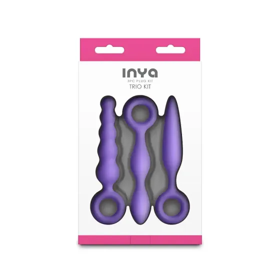 Набір анальних іграшок NS Novelties INYA - Trio Kit - Purple Львів