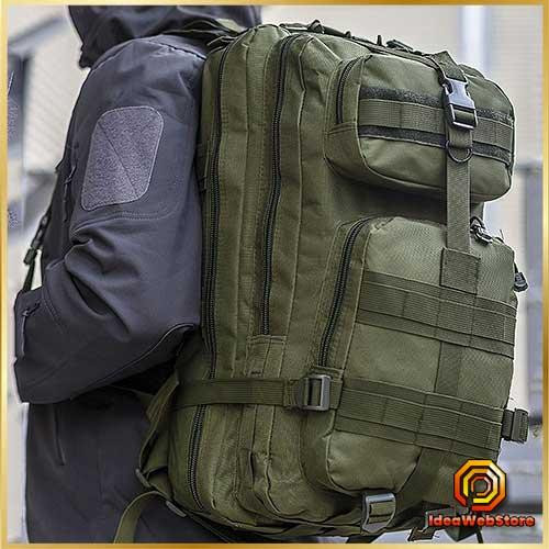 Тактический походный рюкзак 25 л, военный, тактический рюкзак хаки для туризма и активного отдыха Киев - изображение 1